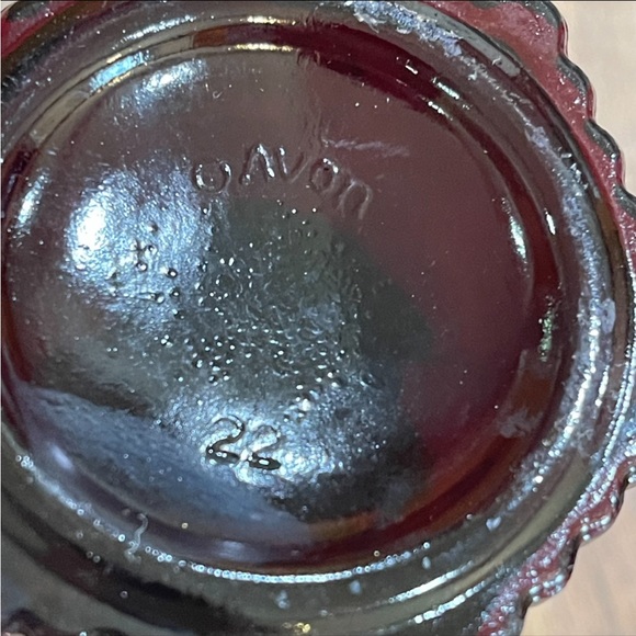 Vintage 1876 Ruby Cape cod goblet 5.25” - Picture 5 of 5